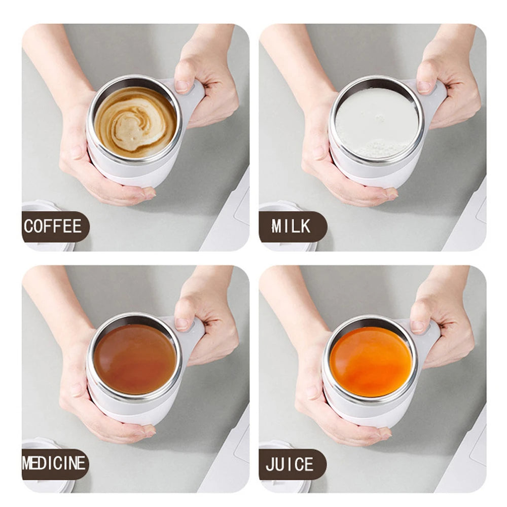 Automatic Self-Stirring Coffee Cup
