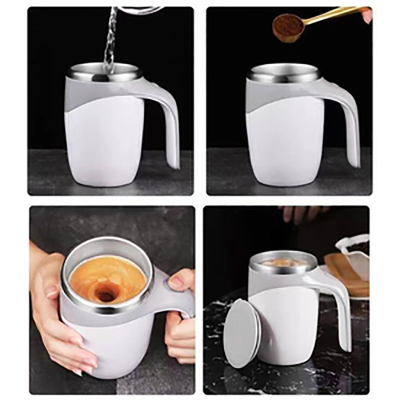 Automatic Self-Stirring Coffee Cup