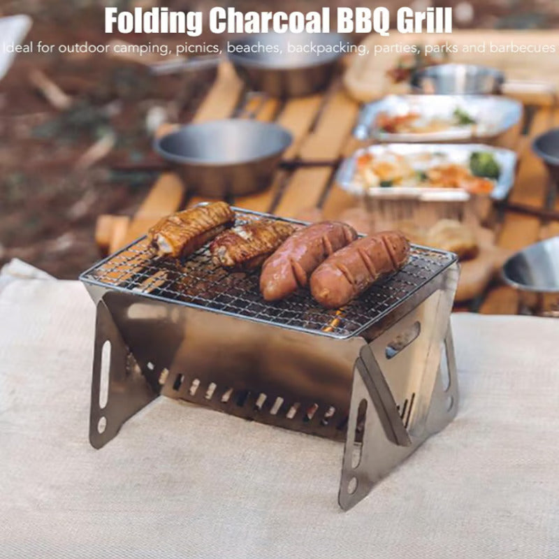 Portable Folding Barbecue Grill